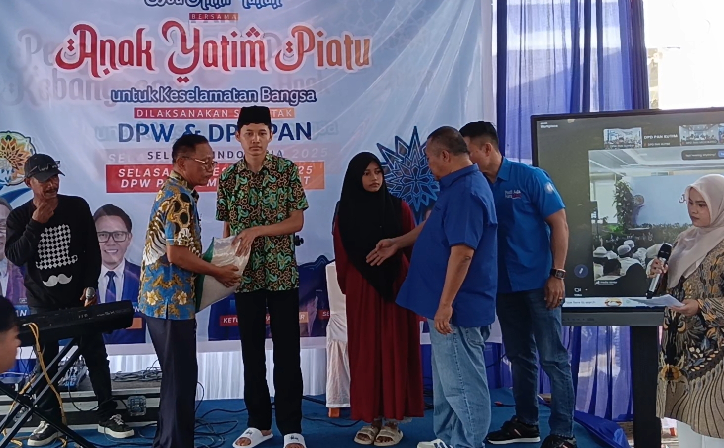 DPW PAN Sumbar Doa Bersama Demi Keselamatan Bangsa dengan 300 Anak Yatim