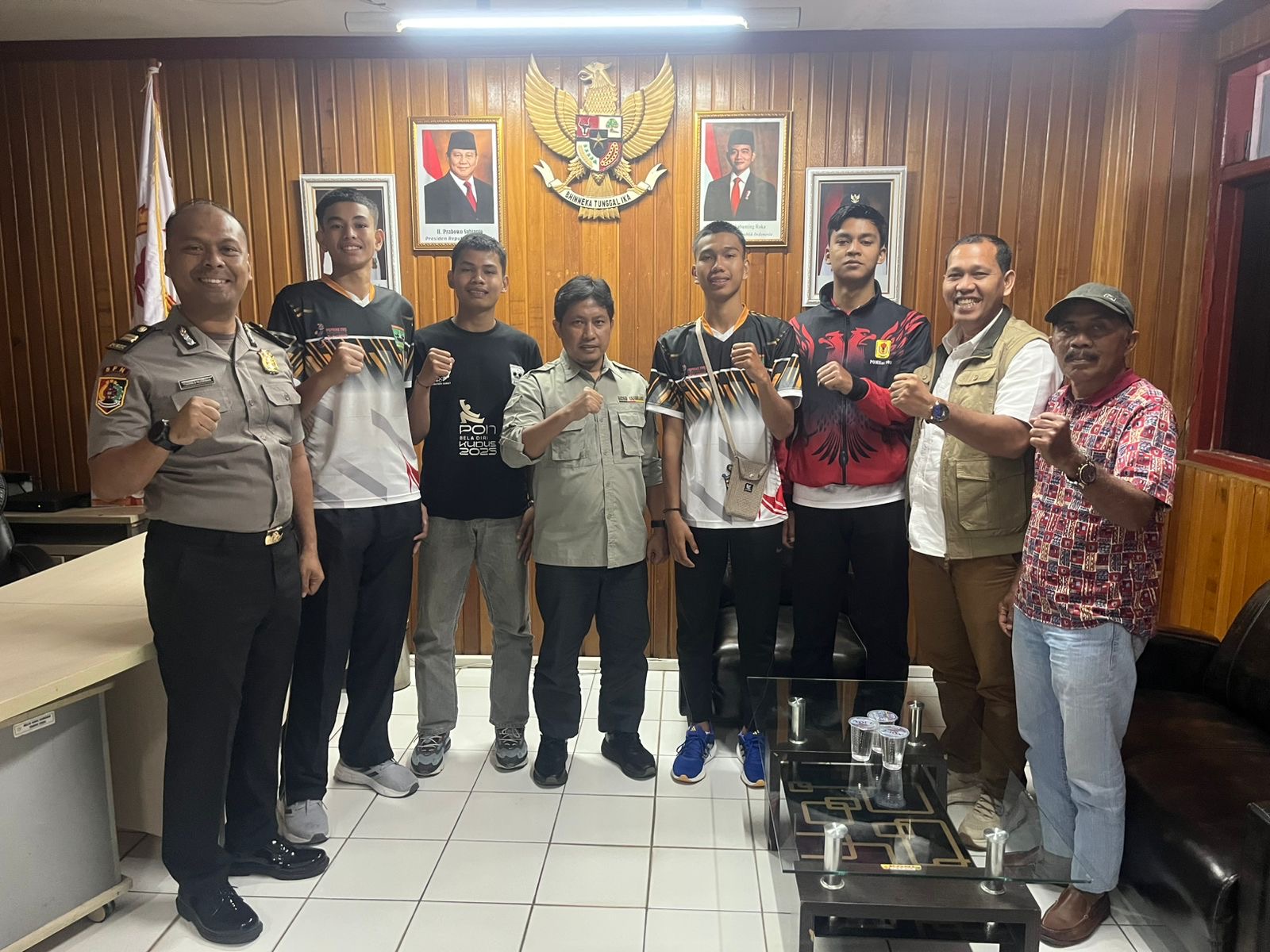 Empat Taekwondoin Sumbar Dilepas Ketua KONI Sumbar Ikuti Seleknas Asian Games Jepang