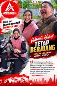 WANITA HEBAT! Usai Turun ke Jalan dan Jadi Relawan di Kalimantan, Kembali Bekerja sebagai Model